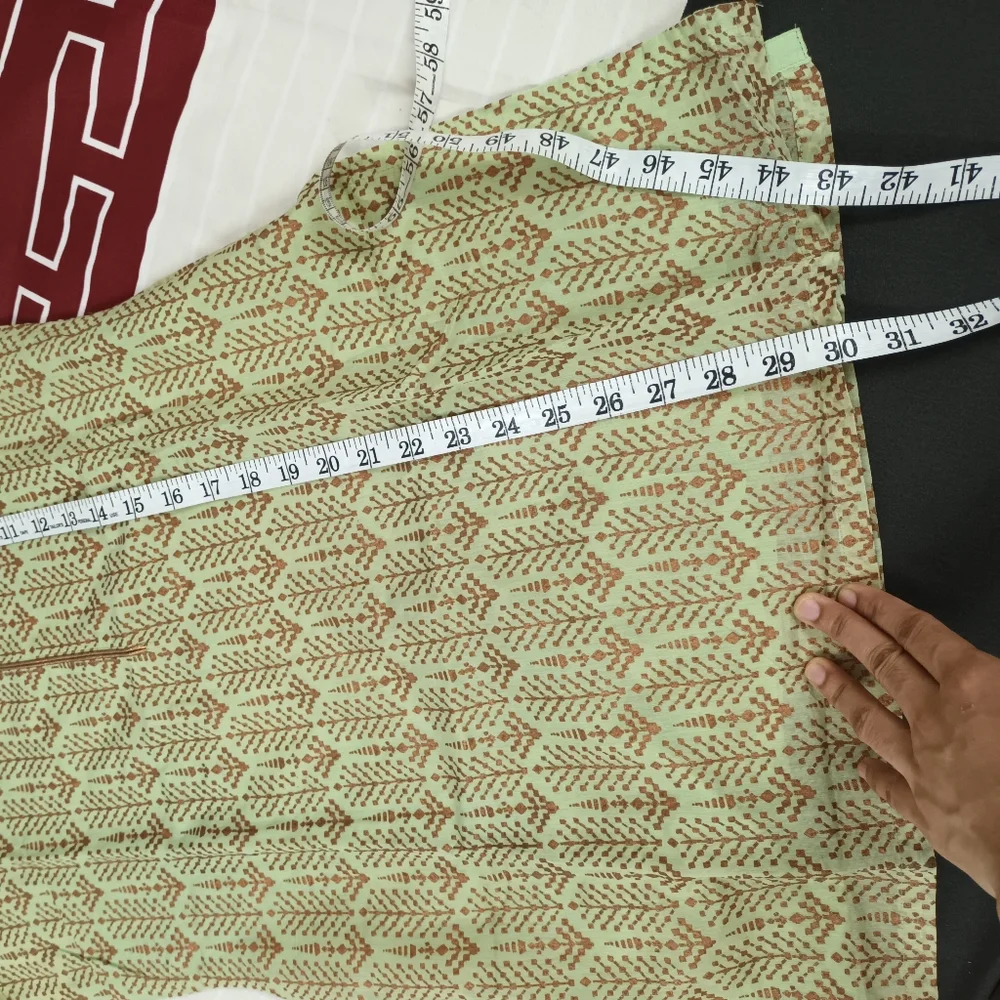 Biba coppr printed short kurti - Picture 5 of 8